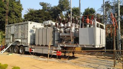 Mobile substation 33kV